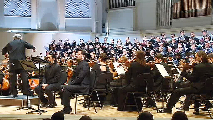 Ансамбль Мариинского театра дал пасхальный концерт в Тюмени