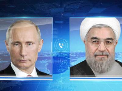 Путин и Роухани будут продолжать сотрудничество по урегулированию сирийского кризиса