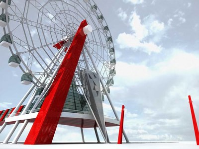В Челябинске объявили конкурс на название самого большого колеса обозрения