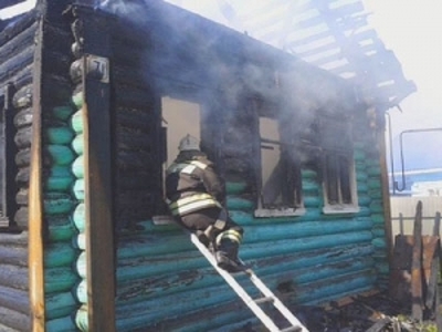 На пожаре в Рыбинске погибло двое детей
