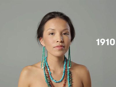 Вековую эволюцию красоты индейских женщин уместили в минутное видео