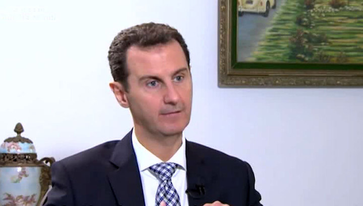Асад объяснил, почему война в Сирии не гражданская