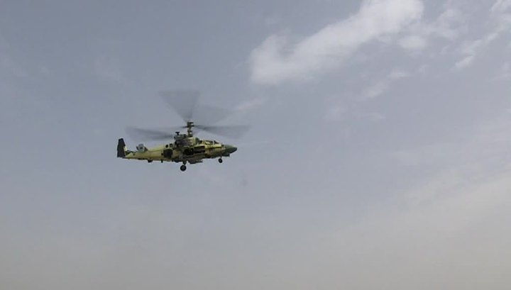 Боевой вертолет Ка-52 ВКС РФ разбился в Сирии