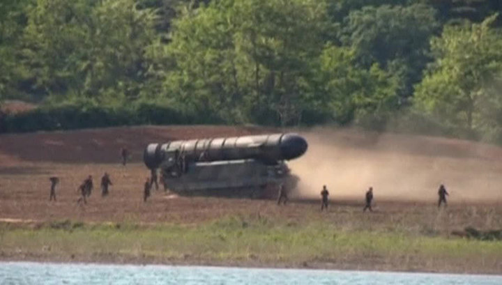Северная Корея запустила снаряд неустановленной модели