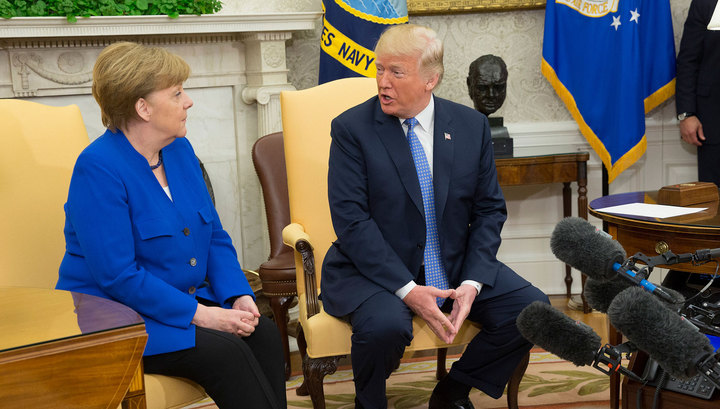 Трамп требовал от Меркель отказаться от 