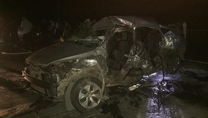 В столкновении двух машин в Ингушетии погибли шесть человек