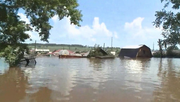 Наводнение охватило новые поселки в Иркутской области