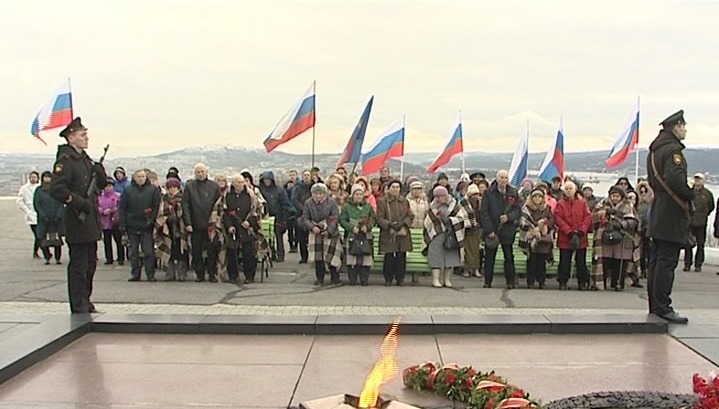 Мурманск отмечает годовщину начала освобождения от немецко-фашистских захватчиков