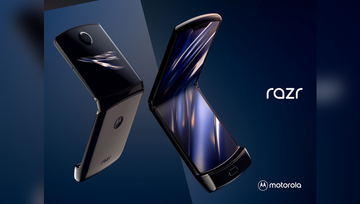 Motorola представила складной RAZR с гибким экраном