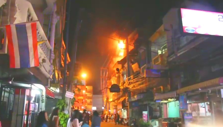 В Паттайе загорелся отель, четыреста человек эвакуировано