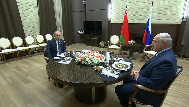Путин и Лукашенко вели переговоры более пяти часов