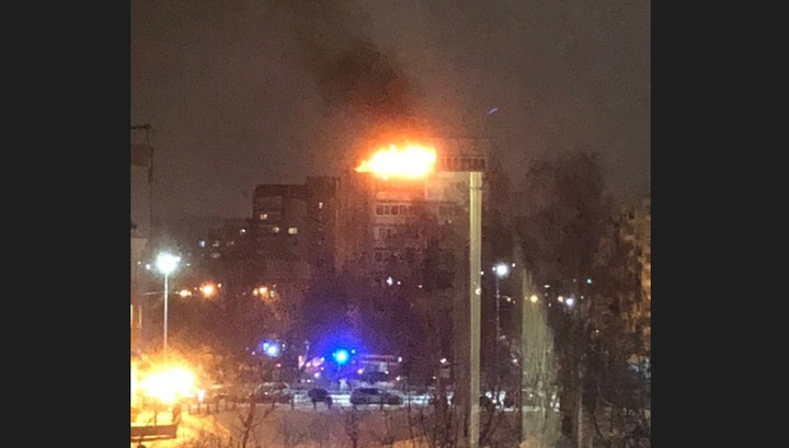 Затянувшиеся праздники: фейерверк стал причиной пожара в тюменской многоэтажке