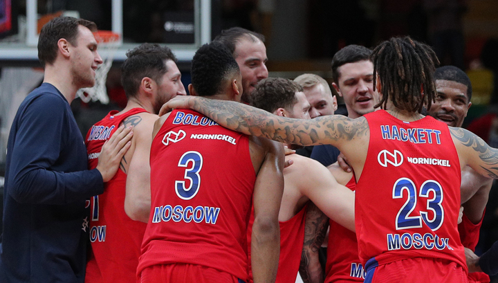 Баскетболисты ЦСКА нанесли поражение 