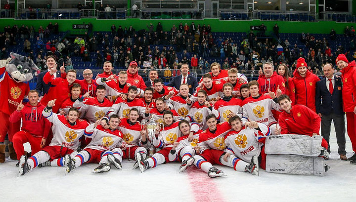 Российские юниоры стали чемпионами хоккейного Турнира пяти наций