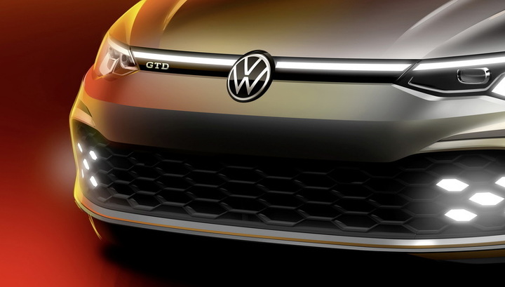 Volkswagen готовит премьеру Golf 8 с очень мощным дизелем