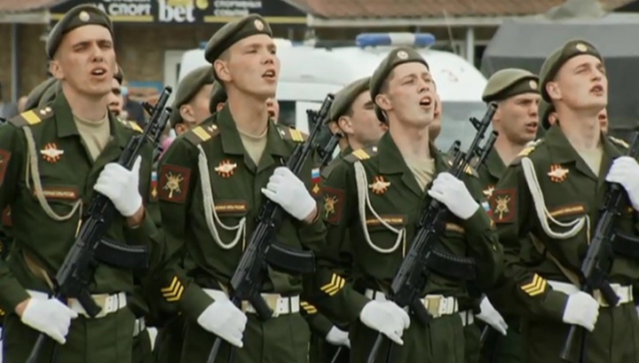Первым в России Парад Победы прошел в Петропавловске-Камчатском