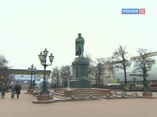 Реставрация памятника Пушкину начинается в центре Москвы