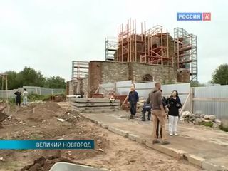Найденные фрески XII века переданы экспертам