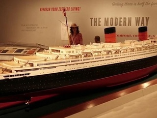 В музее Виктории и Альберта проходит выставка „Океанские лайнеры: скорость и стиль“
