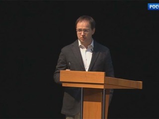 Владимир Мединский выступил во ВГИКе с лекцией