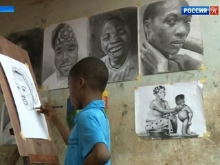 Самому молодому художнику Нигерии всего 11 лет