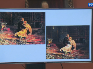 Третьяковская галерея будет сообщать о ходе работ по восстановлению полотна Ильи Репина