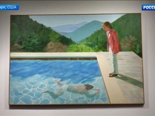 Картина Дэвида Хокни продана на аукционе за $90 миллионов