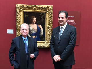 Эрмитаж привез в Лондон картину Франческо Мельци «Флора»