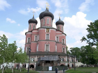 Владимир Мединский и Сергей Собянин посетили Донской монастырь