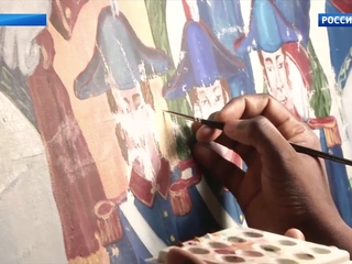 В Гаити реставрируют картины, которые пострадали во время землетрясения