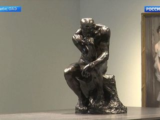 В Лувре Абу-Даби представили статую Огюста Родена «Мыслитель»