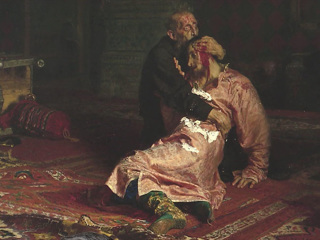 В Третьяковской галерее продолжается реставрация полотна “Иван Грозный и сын его Иван”