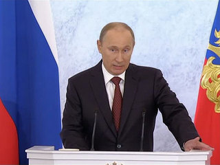 Владимир Путин обратился к Федеральному собранию