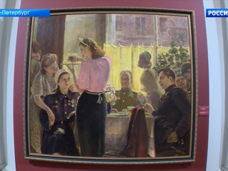 Утерянную картину Александра Самохвалова представили в Русском музее