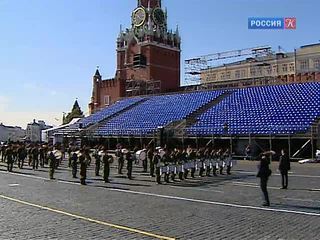 На Красной площади полным ходом идут репетиции фестиваля