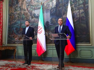 Пресс-конференция глав МИД РФ и Ирана