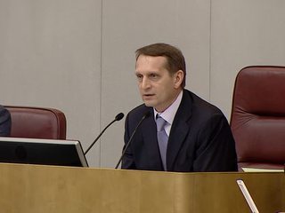 Нарышкин - о принятии декларации по 100-летию Первой мировой