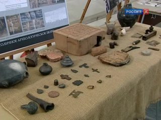 Новости культуры / в зарядье продолжаются археологические ра.