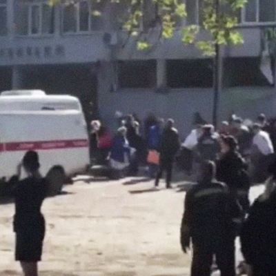 Общее число пострадавших в Керченском политехническом колледже достигло 73 Общее число пострадавших в Керченском политехническом колледже достигло 73