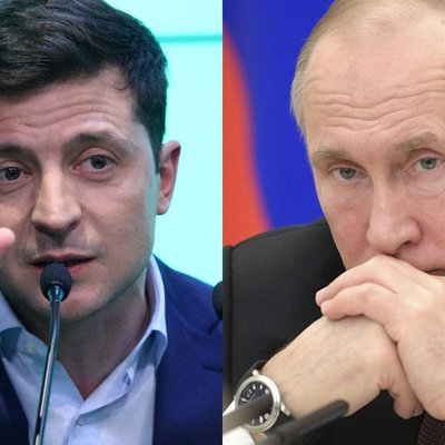 Первая двусторонняя встреча Путина и Зеленского началась в Париже Первая двусторонняя встреча Путина и Зеленского началась в Париже