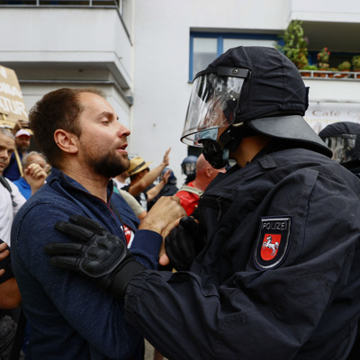 58 человек были задержаны в Берлине во время субботних акций ковид-диссидентов