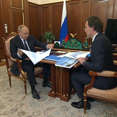 Путин провёл встречу с председателем совета директоров 
