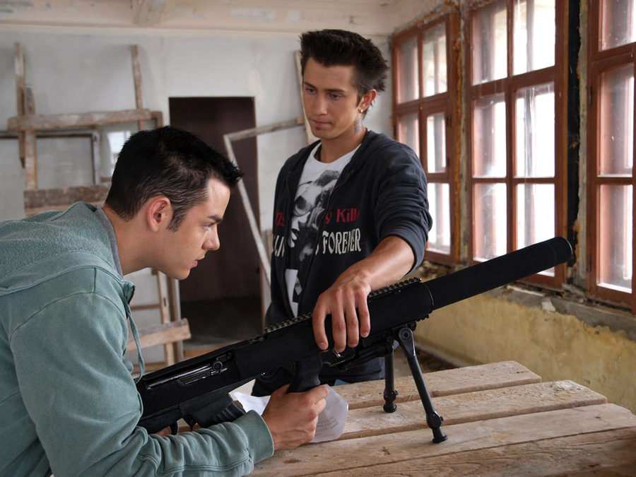 Павел Прилучный. Кадр из Х/ф "На игре"