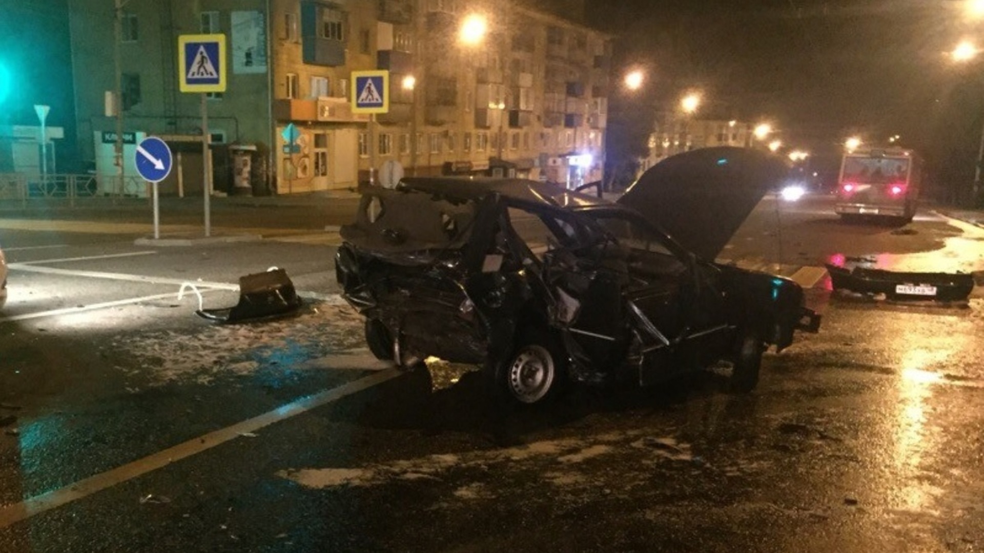 На улице Студеновской серьезное ДТП