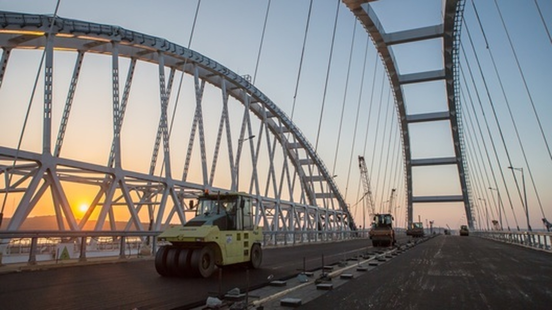 строительство моста в крымске