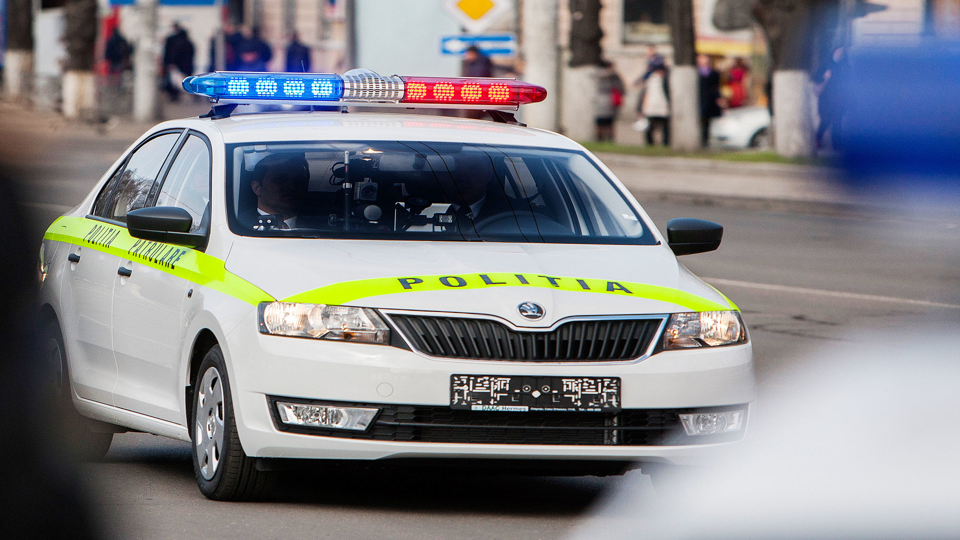 Полицейские машины Молдавии