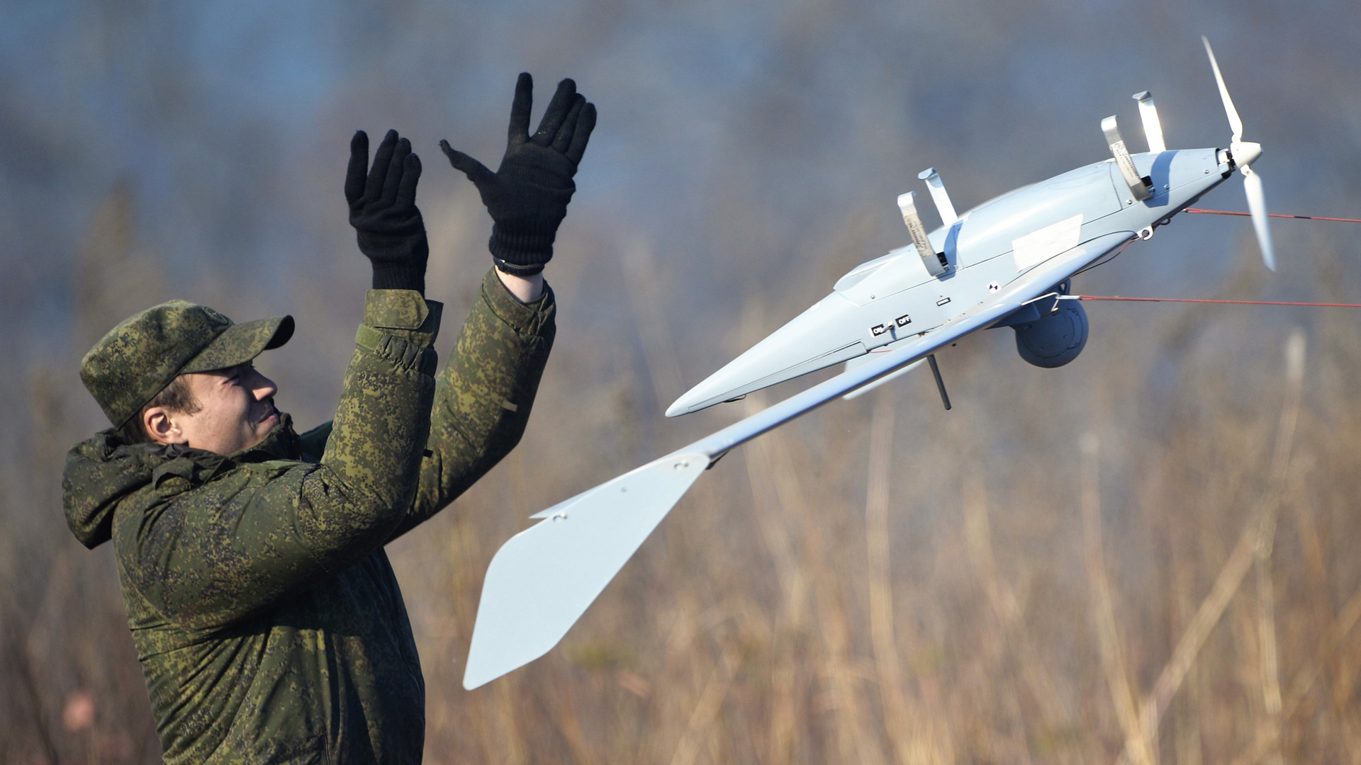 Фото беспилотника военного российского