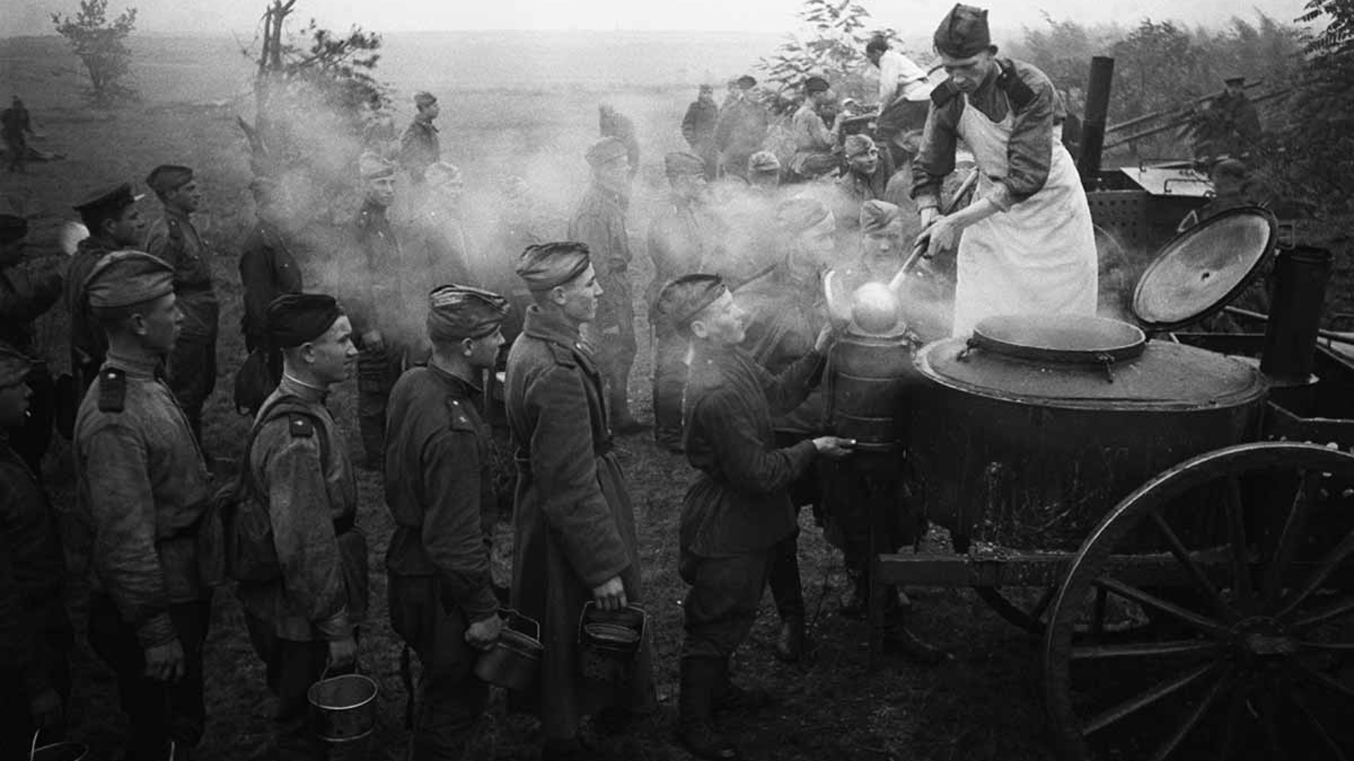 Полевая кухня ВОВ 1941-1945