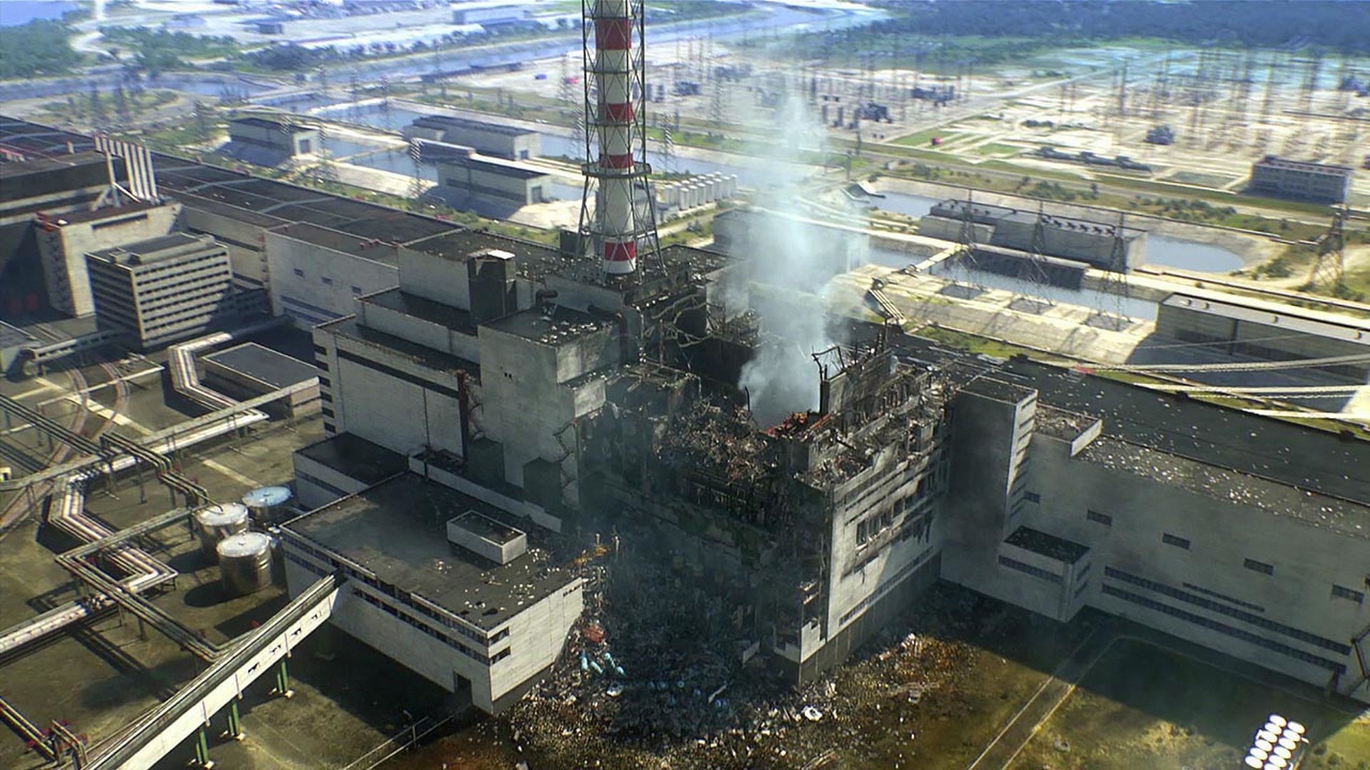 фото со спутника чернобыльской аэс