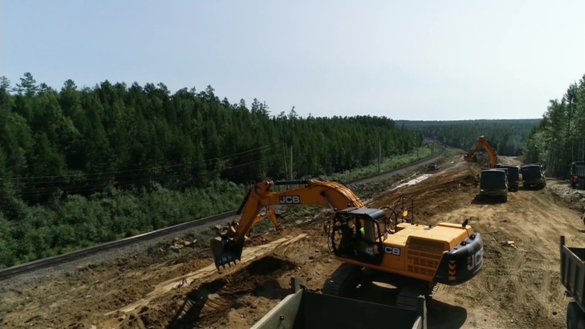 Стройка БАМА поселок Дюгабуль